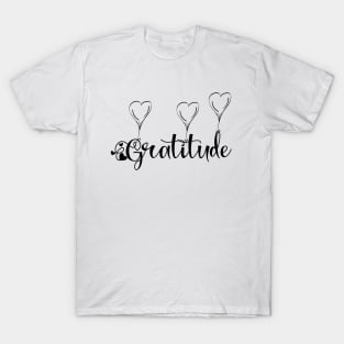 Gratitude_dark T-Shirt